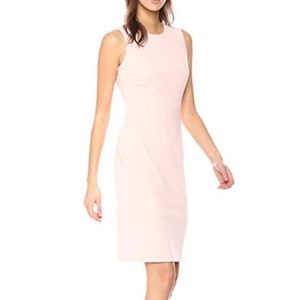 Calvin Klein Pale Pink Work Dress